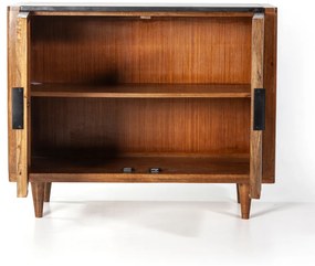 Eleonora Carter Retro Dressoir Mangohout 105 Cm - 105x41x85cm.