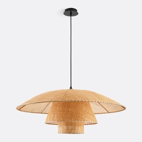 Hanglamp in rotanØ80 cm, Lola