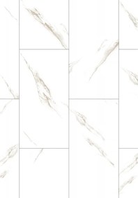 Mexen River White  vinylpanelen 610 x 305 mm LVT Dryback 2,5 mm, PVC onderlaag, 4 V-Voeg, Jazz White - F1450-0610-305-255-4V1-01