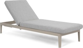 Lifestyle Garden Furniture Mateo Ligbed Met Kussen Loft/earth Aluminium Taupe