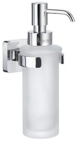Smedbo Ice Zeepdispenser - 200ml - wandmontage - chroom/porselein OK369P