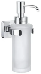 Smedbo Ice Zeepdispenser - 200ml - wandmontage - chroom/porselein OK369P
