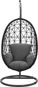 Garden Impressions Hangstoel Panama hangstoel ei - rope zwart