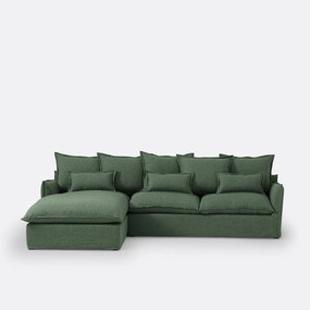 Hoes in polyester, voor hoekbank links, Odna