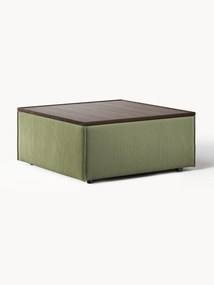 Corduroy poef Lennon met opbergruimte