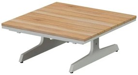 4 Seasons Outdoor Play 2 + 2-zits loungebank met salontafel  Loungeset    houtkleur weerbestendig