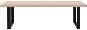 Goossens Eettafel Blade, Boomstamblad 260 x 100 cm 5 cm dik