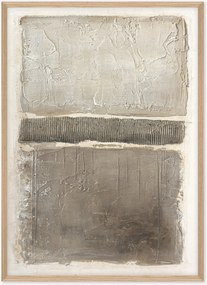 Handgeschilderd ingelijst canvas Art Structure I