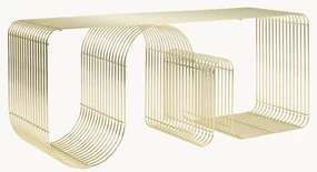 Metalen zitbank Curva