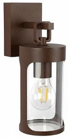 Zaragoza Muurlamp Zwart met Lichtsensor LED