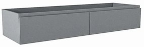 Mondiaz FOGE wastafelonderkast - 140x45x25cm - 2 lades - lades - softclose - Plata M44189Plata