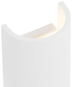 Moderne wandlamp wit rond - Colja Novo