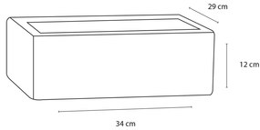 Differnz Zeus fonteinset 33x28x11.5cm