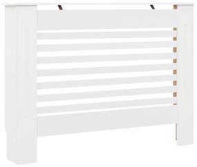 vidaXL Radiatorombouw 112x19x81,5 cm MDF wit