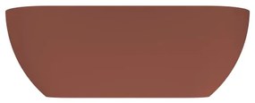 Arcqua Havana Halfvrijstaand Bad - 170x80cm - mat terracotta BAD759472