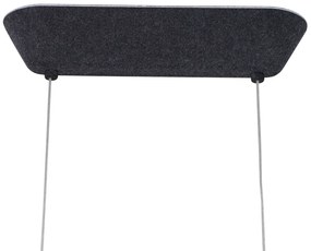 Moderne hanglamp zwart met grijze binnenkant incl. LED 3-staps dimbaar - Dani