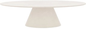 Goossens Eettafel Stone, Ovaal 280 x 120 cm