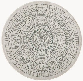 Rond dubbelzijdig in- & outdoor vloerkleed Porto