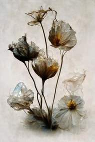 Ilustratie Crystal Flowers, Treechild, (26.7 x 40 cm)