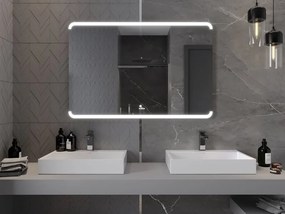 Mexen Nida verlichte badkamerspiegel 120 x 80 cm, LED 6000K, anti-condens - 9806-120-080-611-00
