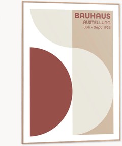 Ingelijste digitale print Bauhaus Roundings