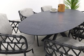 4SO Calpi/Privada 240x107 - Ovale tuinset - 7-delig