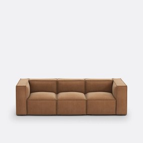Modulaire bank, 3-zit, ribfluweel, Seven