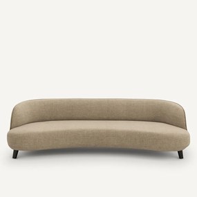 5-zits bank, in gerecycled chenille, Rosebury