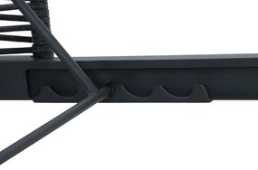 Coco Ibiza Ligbed Aluminium/wicker Grijs