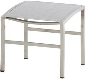 4 Seasons Outdoor | Nexxt footstool, ash grey Voetenbank antraciet weerbestendig