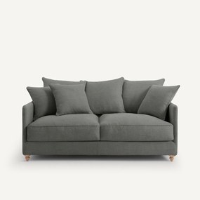 Compacte omvormbare bank van katoen en linnen, Lazare