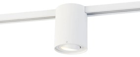 Moderne 1-fase railspot wit - Iconic Rondoo Up