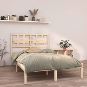 vidaXL Bedframe massief hout 150x200 cm 5FT King Size