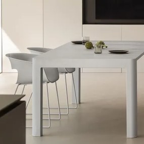 Arnadine Rechthoekige Tafelset (180x100 Cm) En 6 Alanys Eetkamerstoelen Grijs – Koel - Sklum