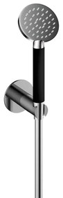 Hotbath Cobber M442 ronde handdouche met wandsteun en uitlaat en doucheslang 150cm chroom M442CR