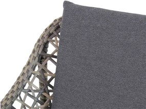 Tuinset 4 personen 180 cm Wicker Taupe Lifestyle Garden Furniture Dolphin/Veneto