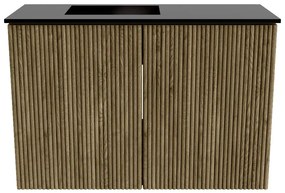 Mondiaz Joya 60cm toiletmeubel dusk met wastafel faye links 1 kraangat urban