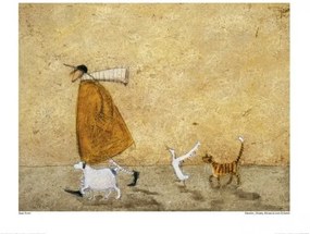 Kunstdruk Sam Toft - Ernest, Doris, Horace And Stripes