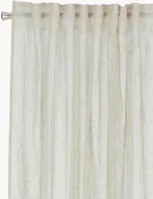 Transparante multibandgordijnen Junie, 2-delig, B 130 cm