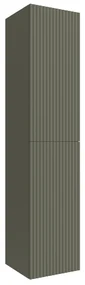 Muebles Raya kolomkast ribbelfront 160cm legergroen