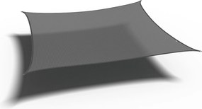 Platinum schaduwdoek Coolfit - vierkant - 360 op 360 cm - antraciet