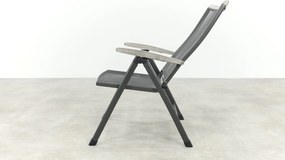 Royal Garden Balero verstelbare tuinset strekmetaal 160x90 cm.