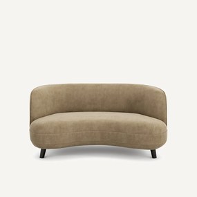 XS bank, 3-zits in stonewashed fluweel, Rosebury, ontwerp Emmanuel Gallina