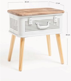 Torix-nachtkastje 39x26x17 cm