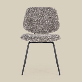 Eleonora Jon Taupe Eetkamerstoel Modern