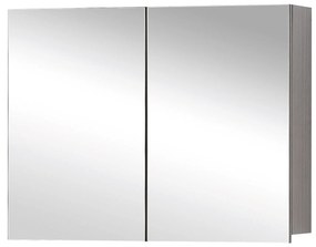 Differnz Style spiegelkast 60x60cm grijs eiken