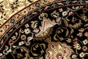 Tapijt ROYAL ADR ROND patroon 521 zwart