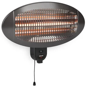 Tristar Terrasverwarmer wandmontage KA-5286 2000 W Quartz zwart