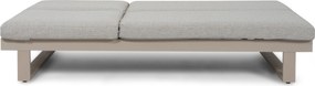 Lifestyle Garden Furniture Massimo Ligbed Met Kussen Loft/sandy Aluminium Taupe