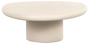 Richmond Interiors Clayton Beige Salontafel Kiezelvorm - 107 X 89cm.
